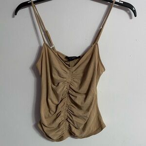 Ruffled tank top
